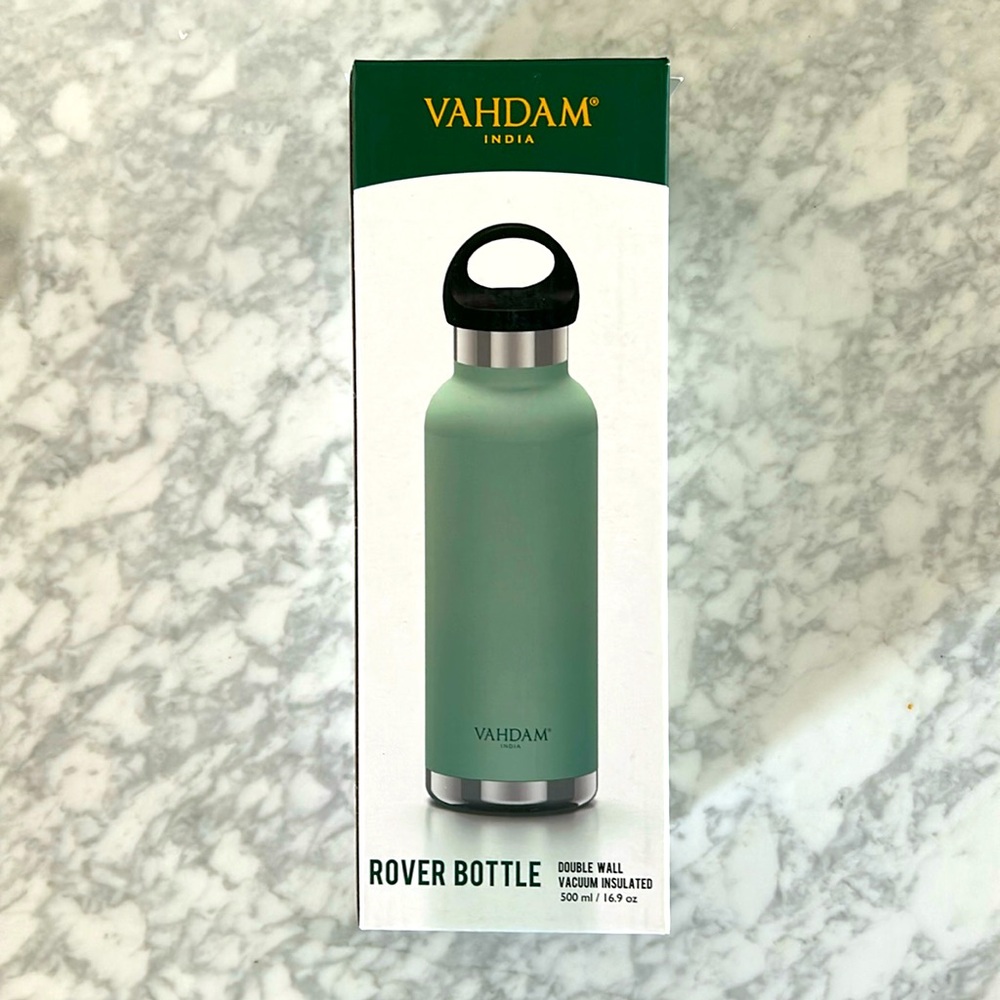 Vahdam Rover Bottle NEW- Green